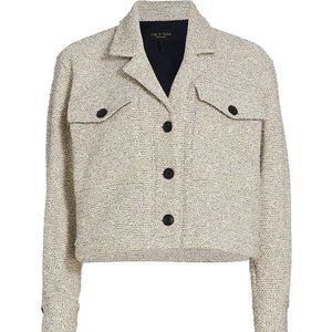 Rag & Bone - Jessie Tweed Shirt Jacket - Size Small